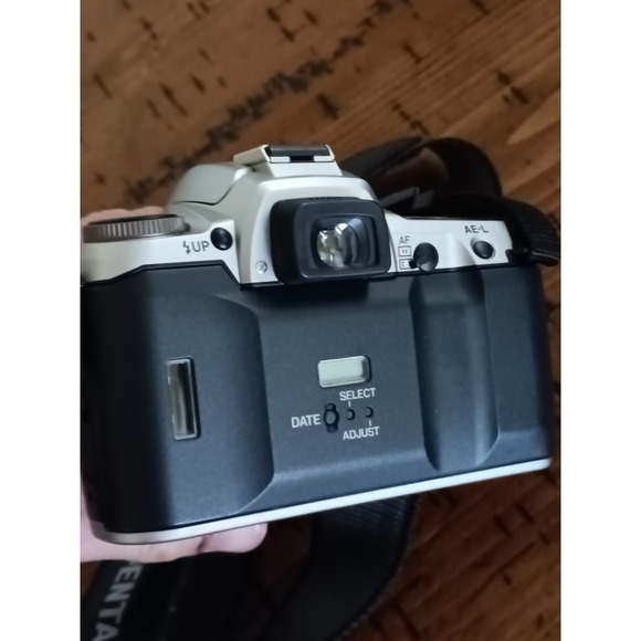 Pentax ZX-L 35mm Film SLR Camera w/ Sigma 28-80mm f/3.5-5.6 Macro Lens